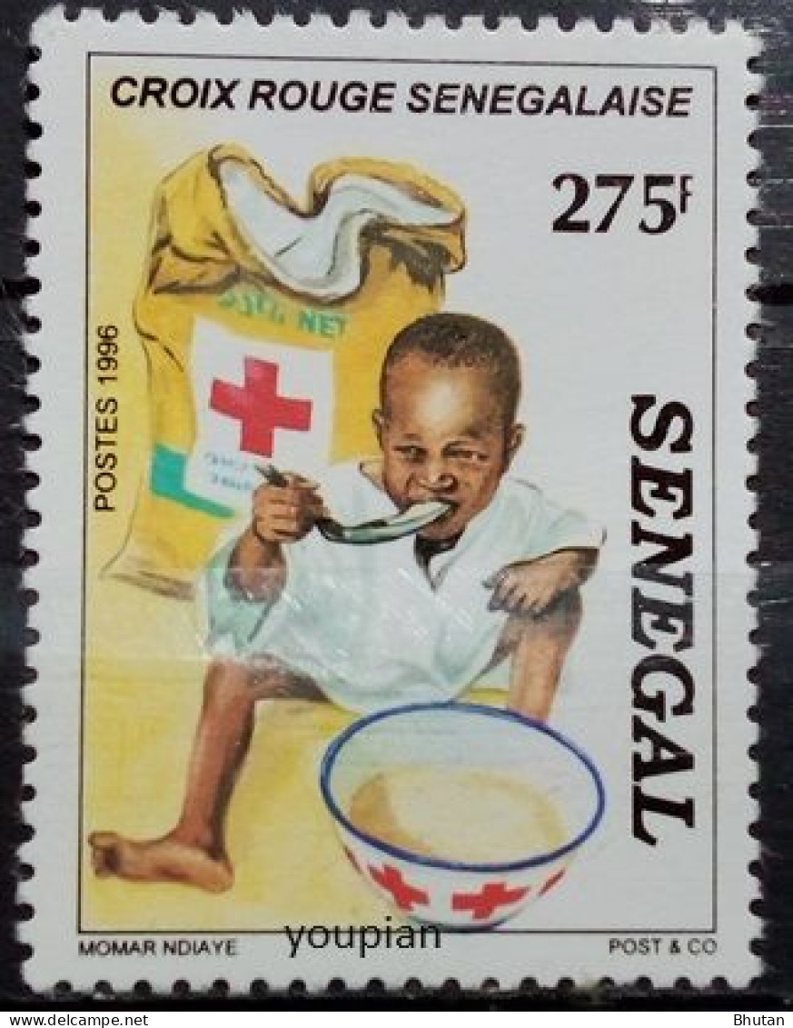 Senegal 1996, Red Cross, MNH Single Stamp - Senegal (1960-...)