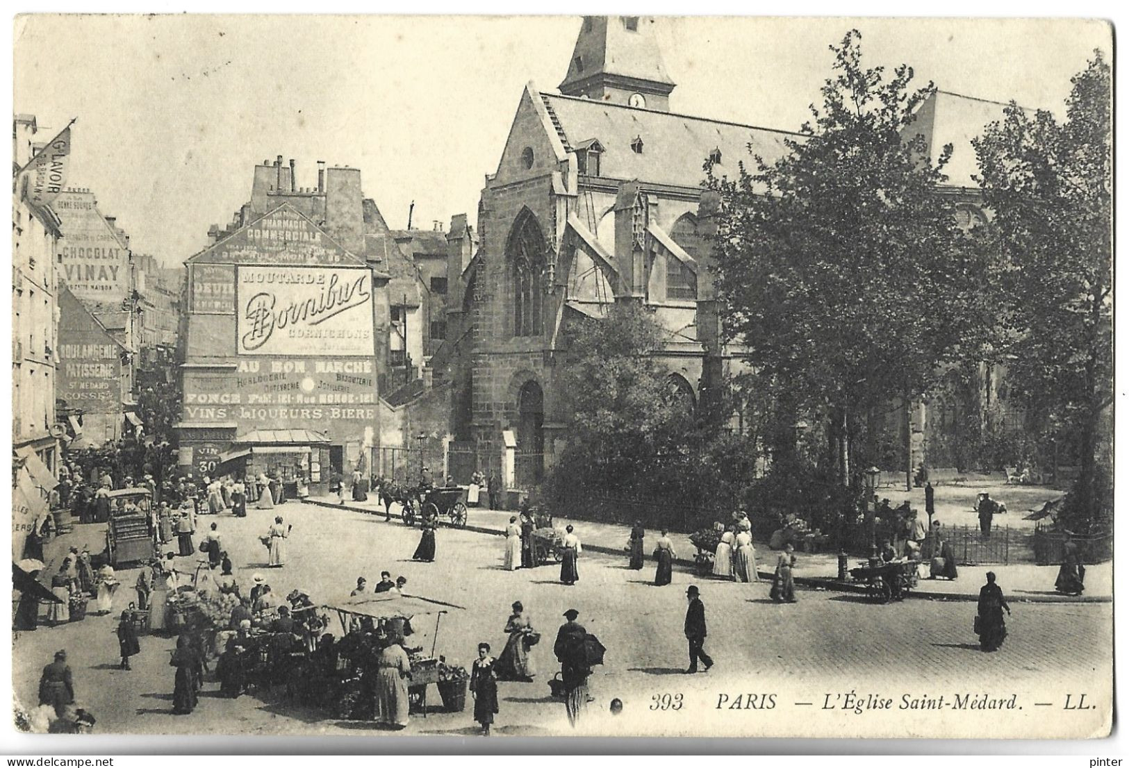 PARIS - L'Eglise Saint Médard - Arrondissement: 05