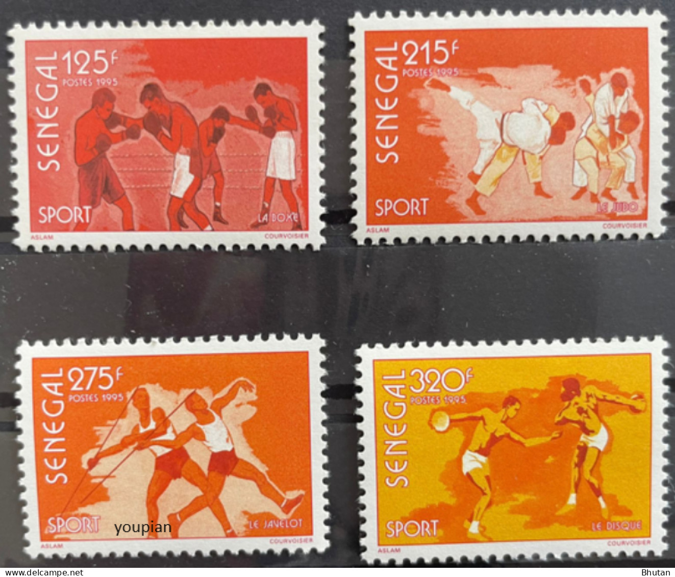 Senegal 1996, Sport, MNH Stamps Set - Senegal (1960-...)