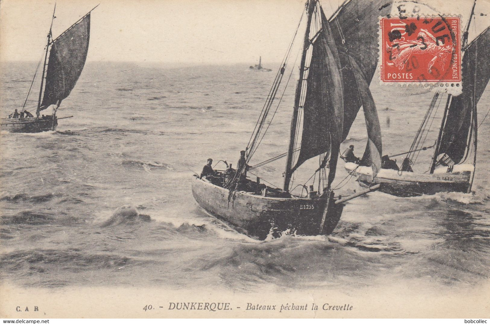 DUNKERQUE (Nord): Bateaux Pêchant La Crevette - Dunkerque