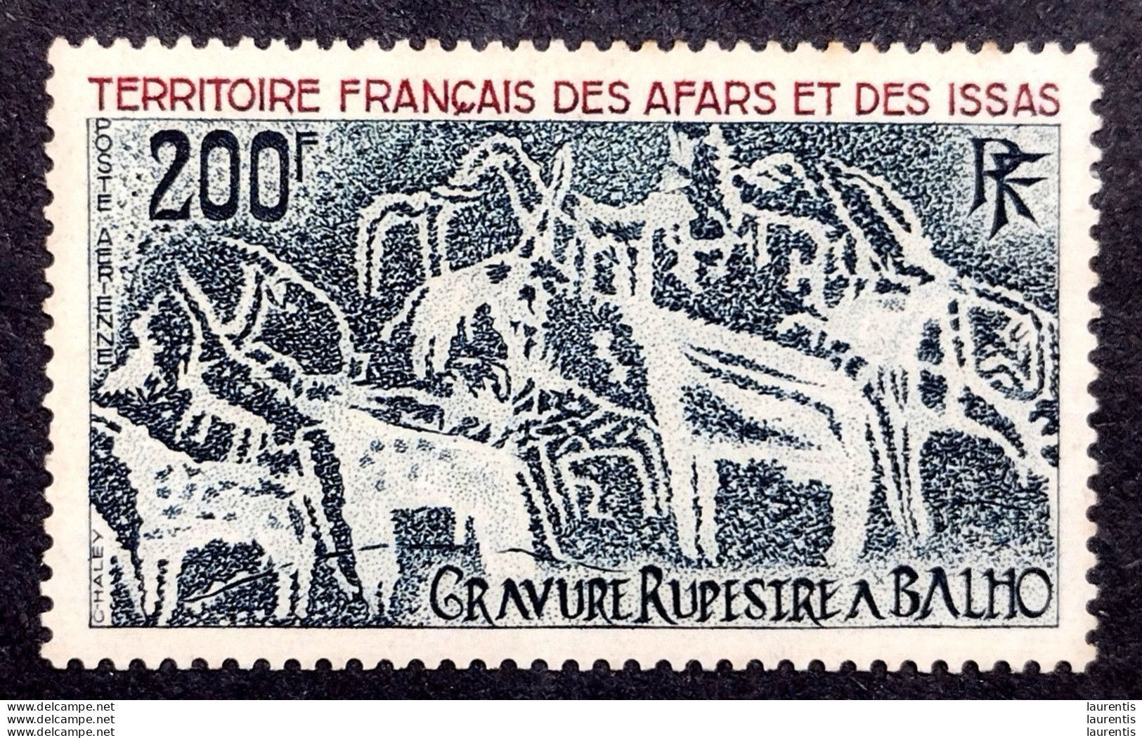 D220   Rock Engraving -  Gravure Rupestre - Afars Et Issas Yv A100 MNH - 2,85 (14) - Sonstige & Ohne Zuordnung