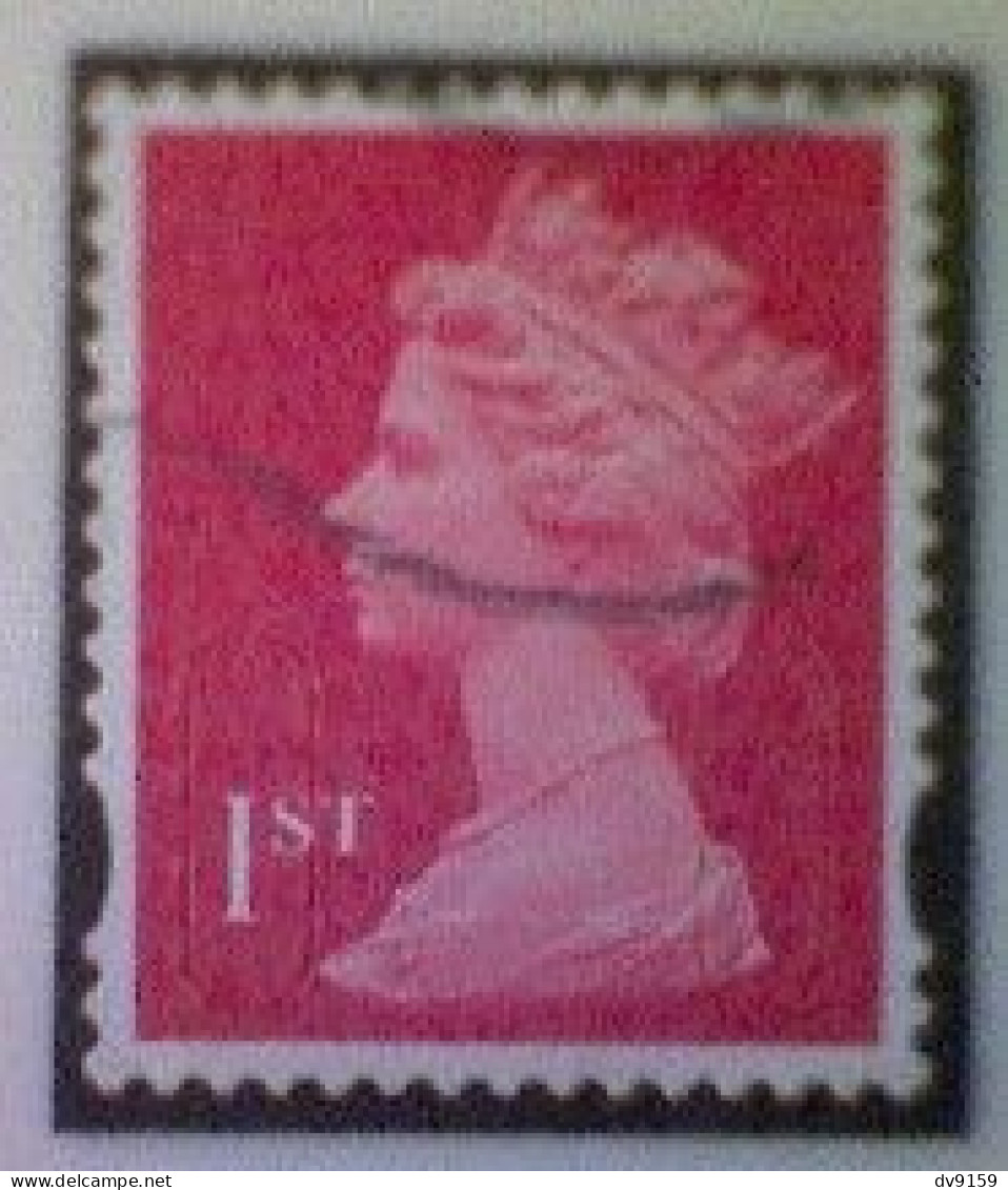 Great Britain, Scott #MH440, 2019, Used, Machin, 1st, Dark Red - Machins