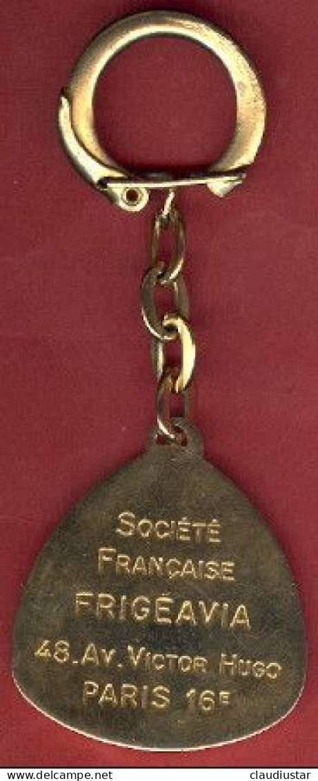 ** LOT  2  PORTE - CLEFS  FRIGEAVIA  -  PARIS ** - Schlüsselanhänger