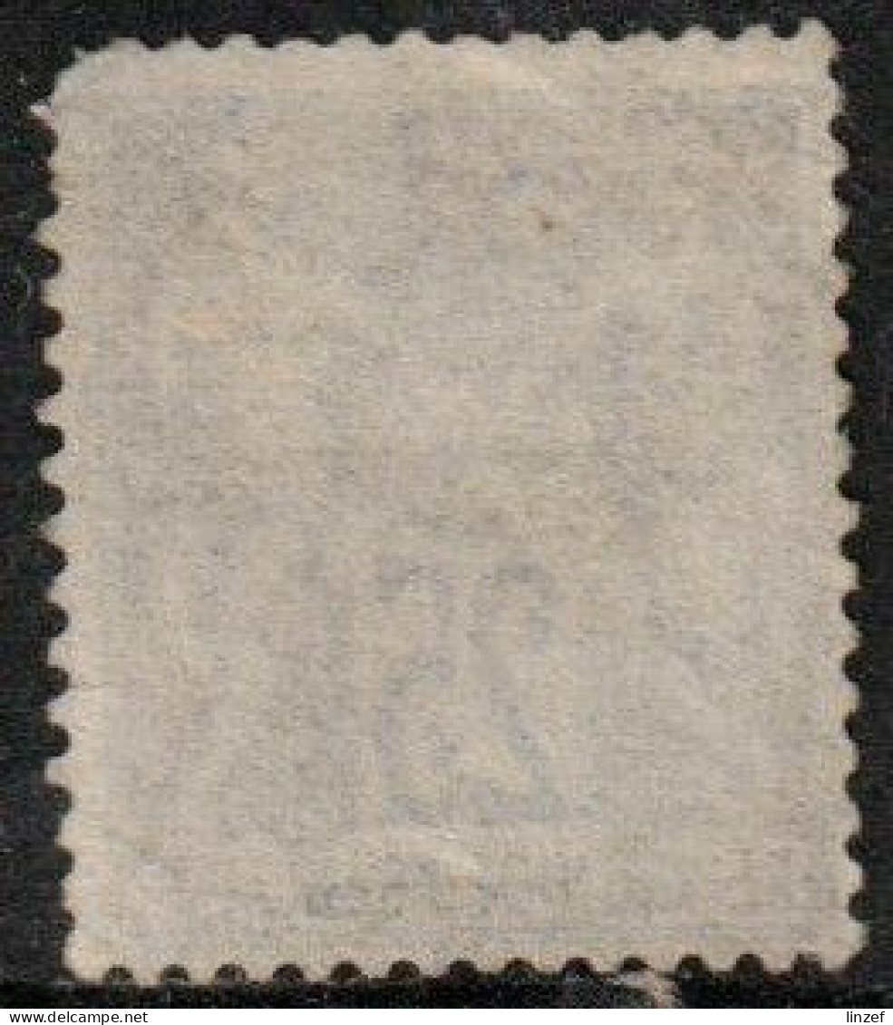 France 1876 Yv. N°68 - 25c Outremer - Oblitéré - 1876-1878 Sage (Type I)