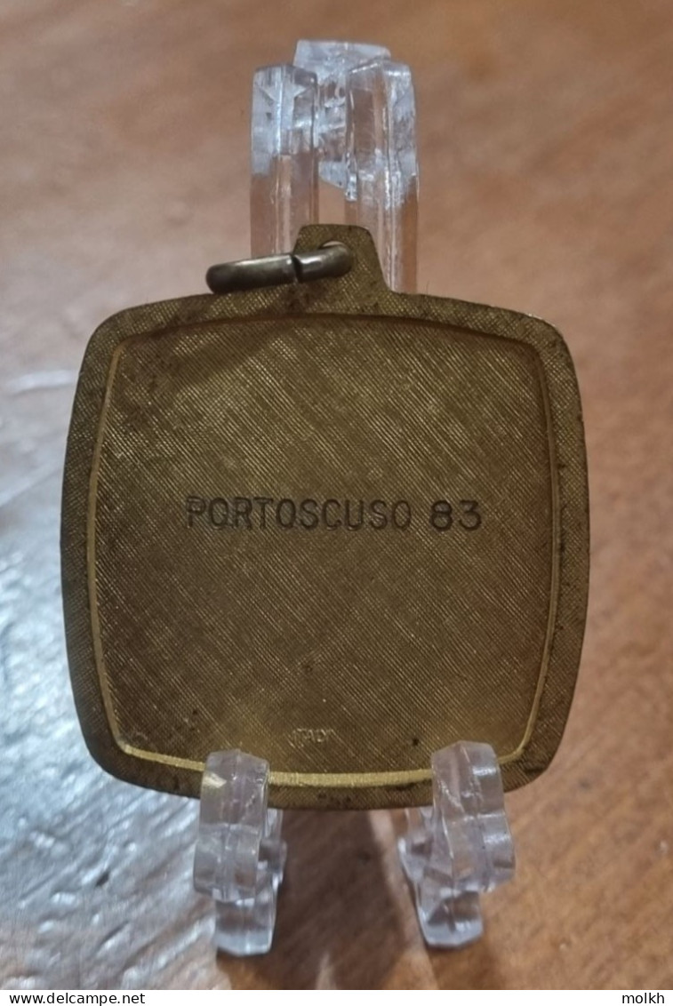 Portoscuso 1983 Medaglia Vintage Basket - Otros & Sin Clasificación