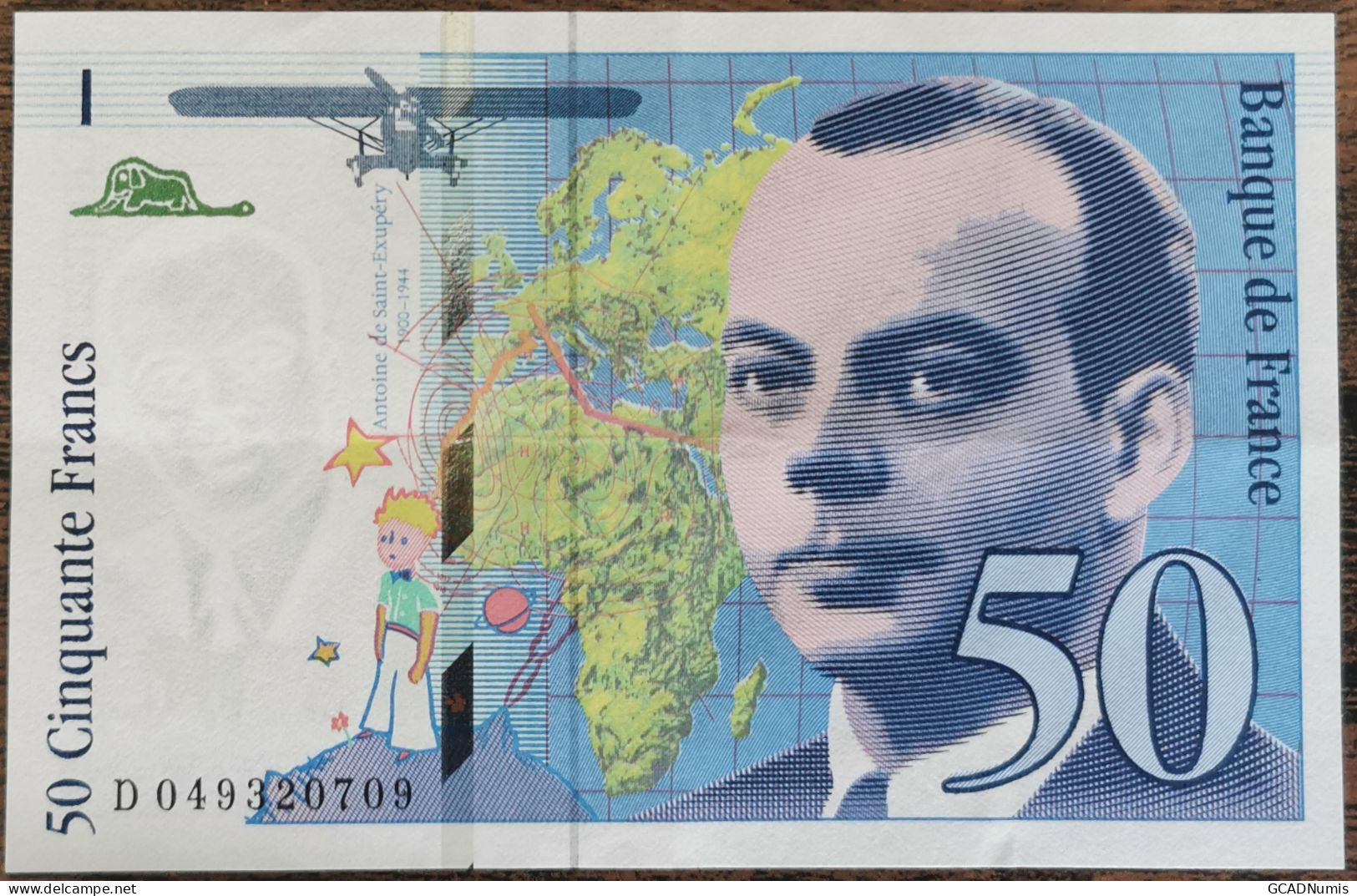 Billet De 50 Francs SAINT-EXUPERY 1999 France D049320709 - 50 F 1992-1999 ''St Exupéry''