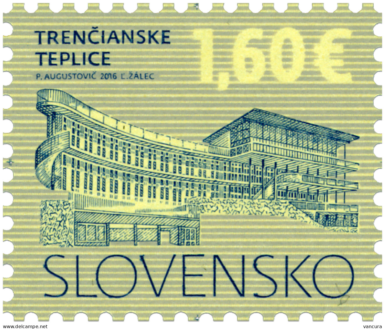 ** 606 Slovakia Trencianske Teplice Spa 2016 - Thermalisme