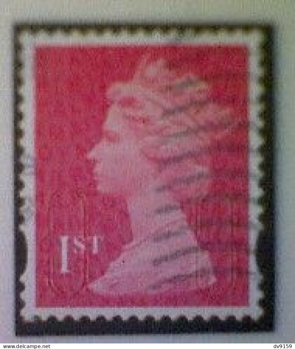 Great Britain, Scott #MH440, 2018, Used, Machin, 1st, Dark Red - Série 'Machin'