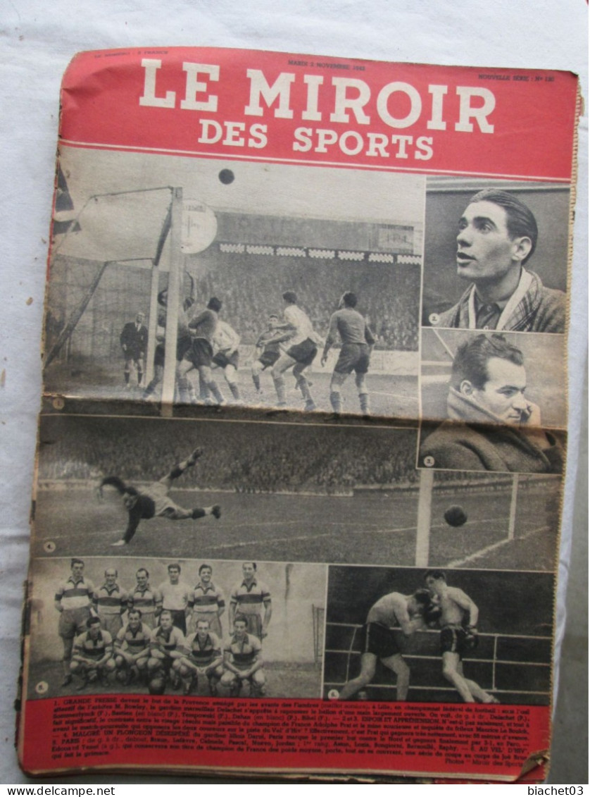 LE MIROIR DES  SPORTS  N°120   1943 - Sport