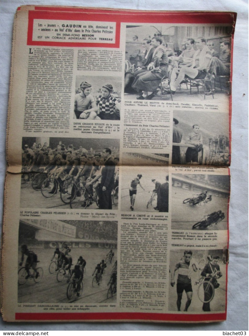 LE MIROIR DES  SPORTS  N°117   1943 - Sport