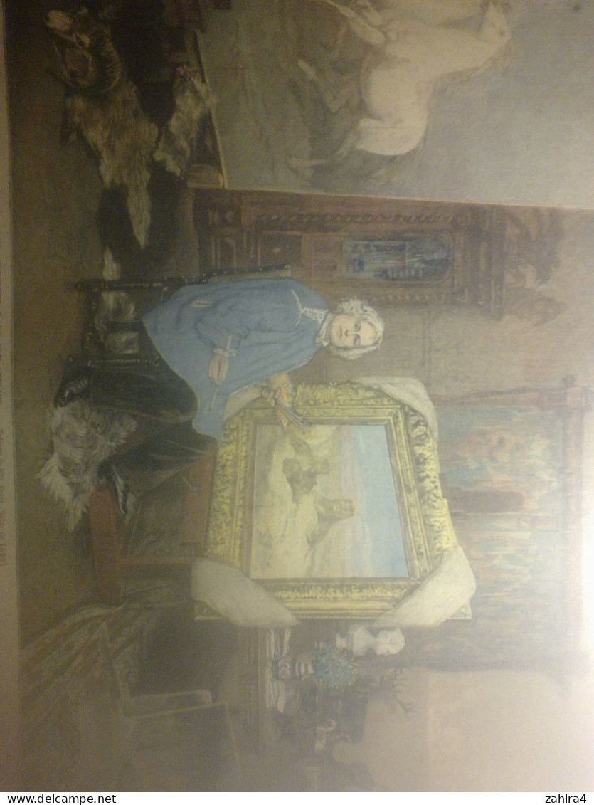 Petit Journal 132 Complot Anarchiste Arestation Rosa Bonheur, Son Atelier De Fould Salon 93 Passer Votre Chemin P Cheret - Magazines - Before 1900