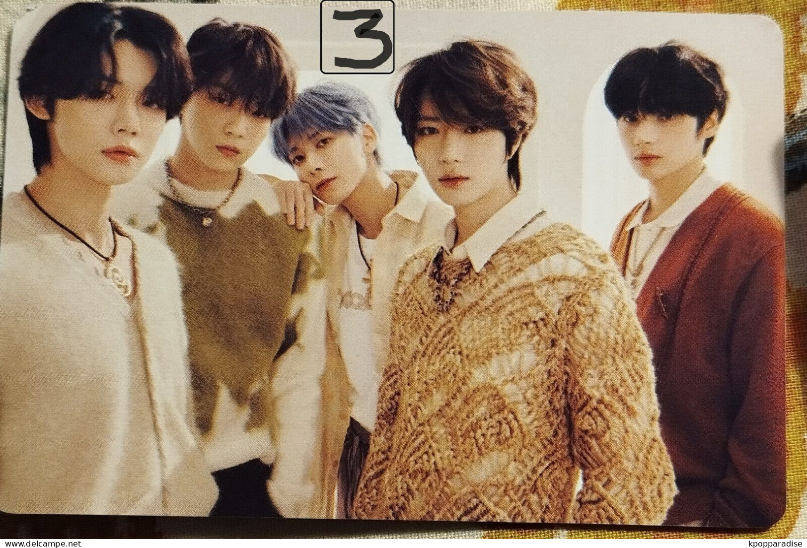 Photocard K POP Au Choix TXT Sweet "Desire" - Altri Oggetti