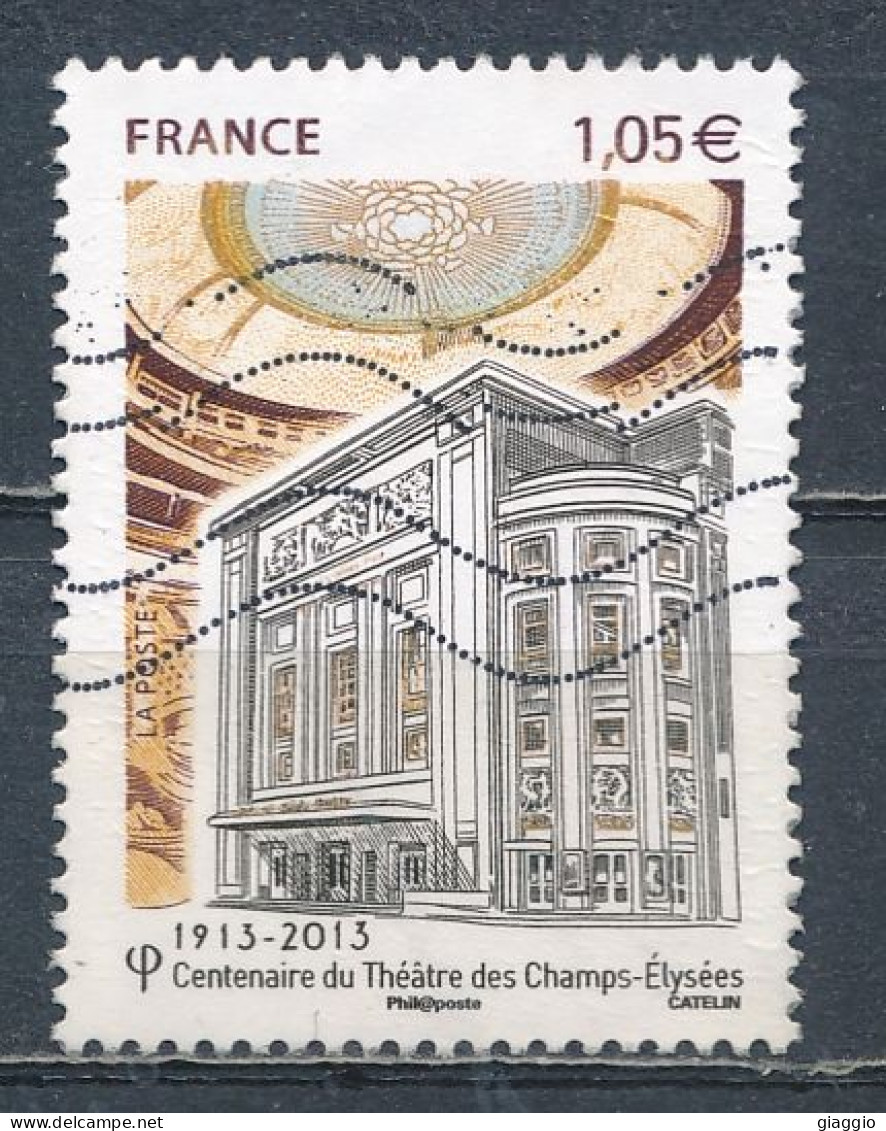 °°° FRANCE 2013 - Y&T N°4737 THEATRE DES CHAMPS ELYSEES °°° - Used Stamps