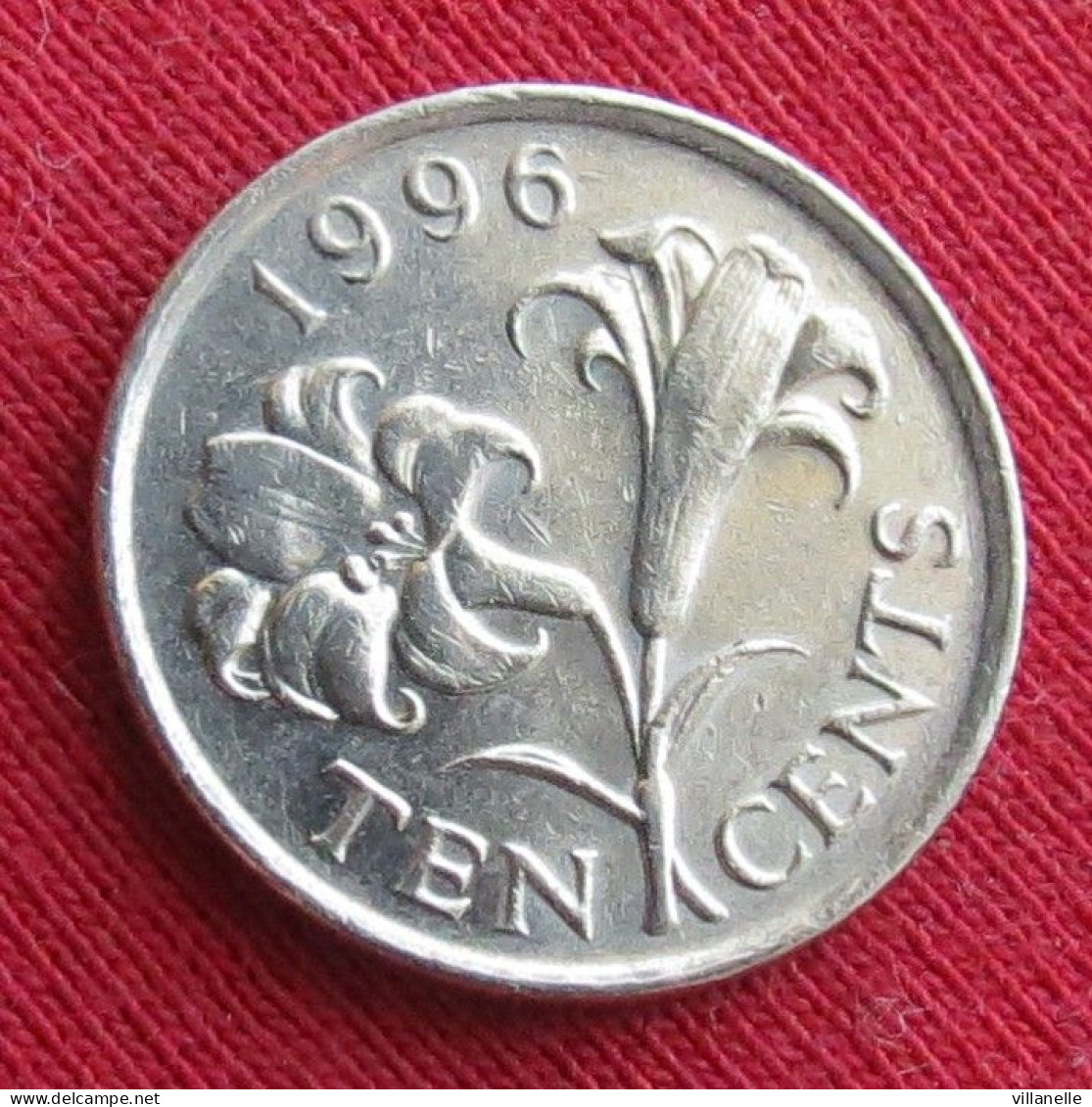 Bermuda 10 Cents 1996 KM# 46 Lt 1170  Bermudes Bermudas - Bermuda