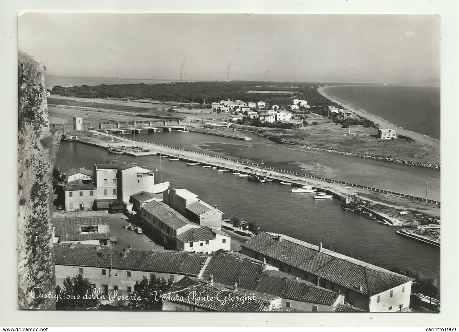 CASTIGLIONE DELLA PESCAIA - VEDUTA PONTE GIORGINI - VIAGGIATA FG - Grosseto