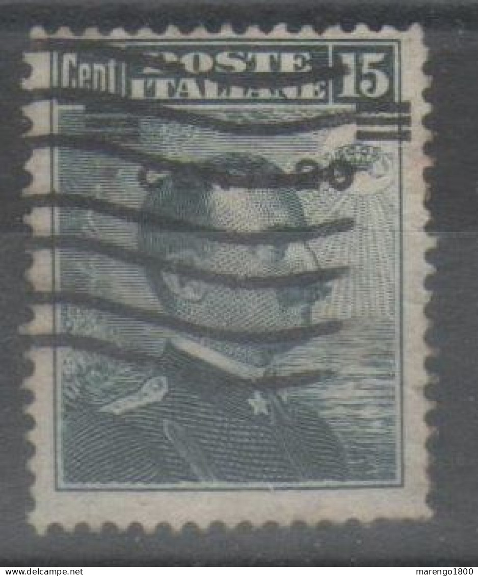 ITALIA 1916 - Effigie 20 Su 15 C. - Varietà Soprastampa Spostata - Oblitérés