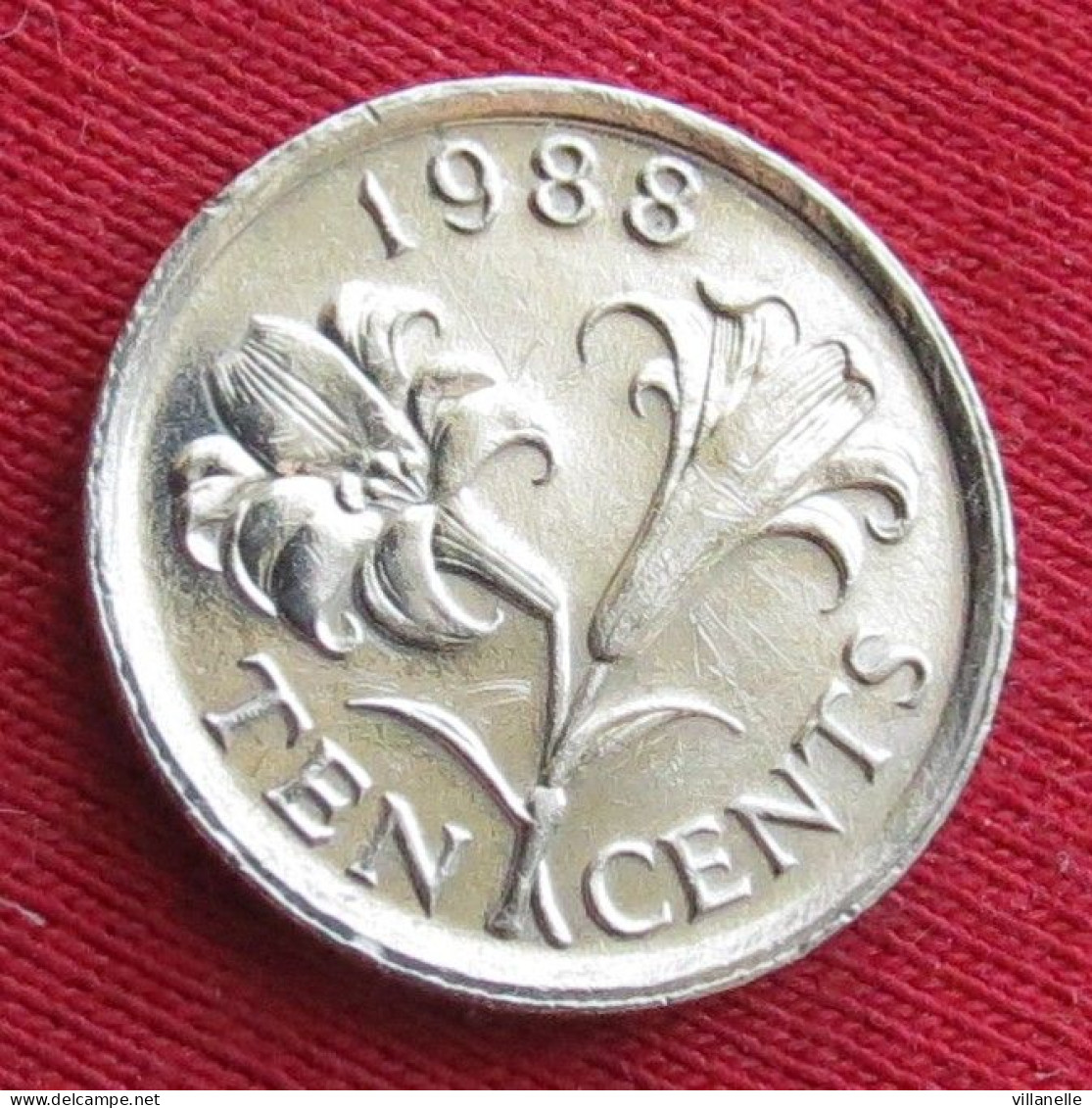 Bermuda 10 Cents 1988 KM# 46 Lt 893  Bermudes Bermudas - Bermudas