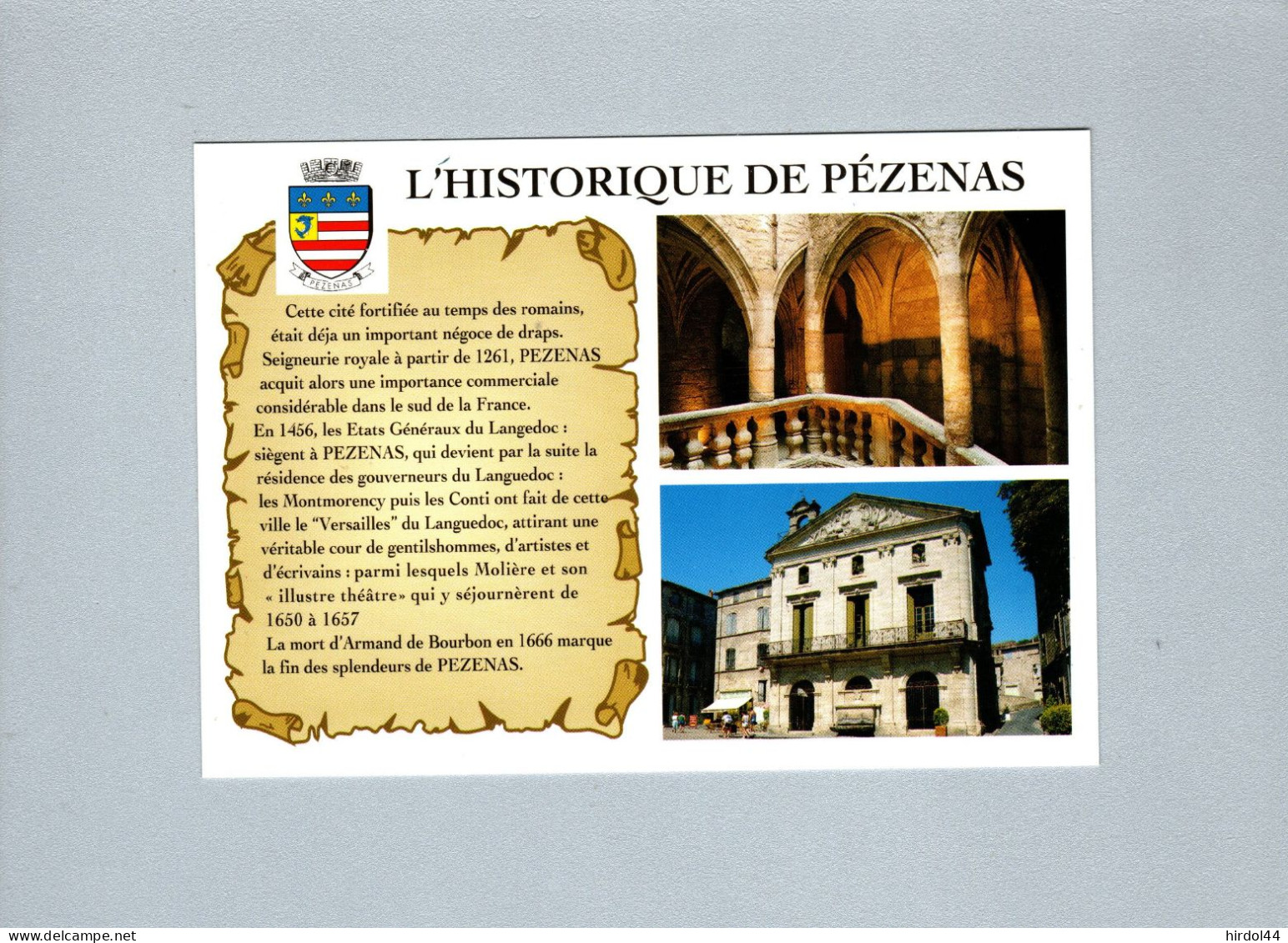 Pezenas (34) : L'histoire De La Ville - Pezenas