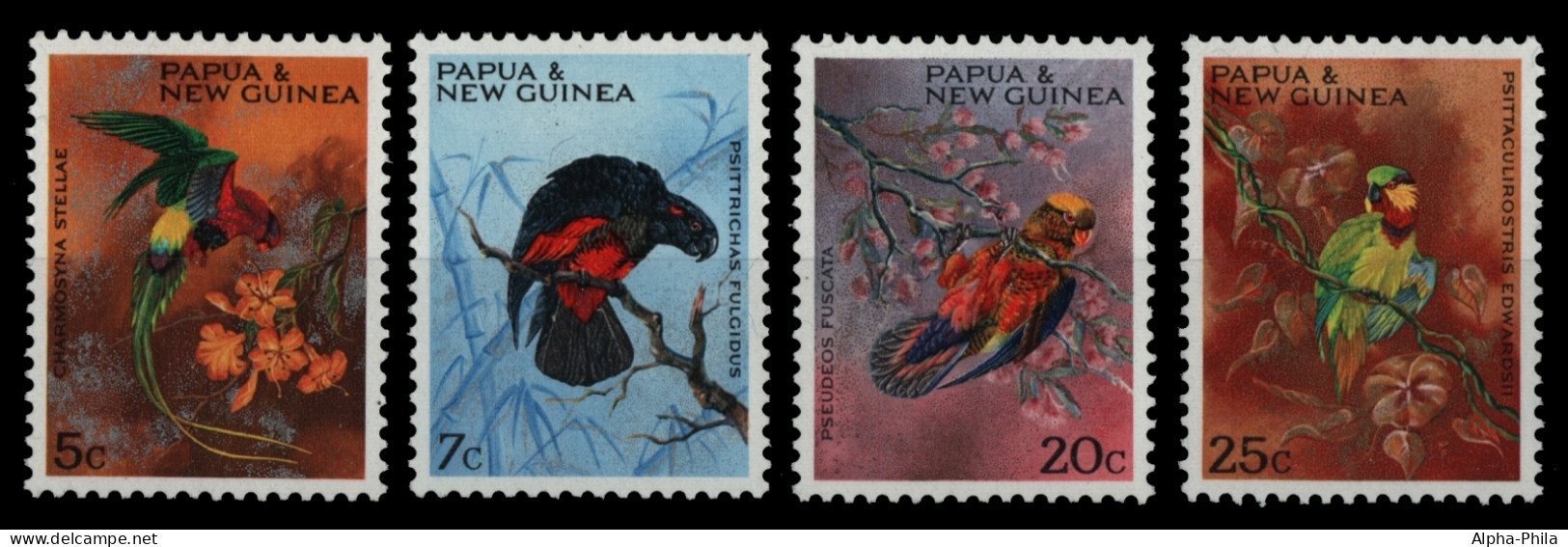 Papua-Neuguinea 1967 - Mi-Nr. 123-126 ** - MNH - Vögel / Birds - Papua-Neuguinea