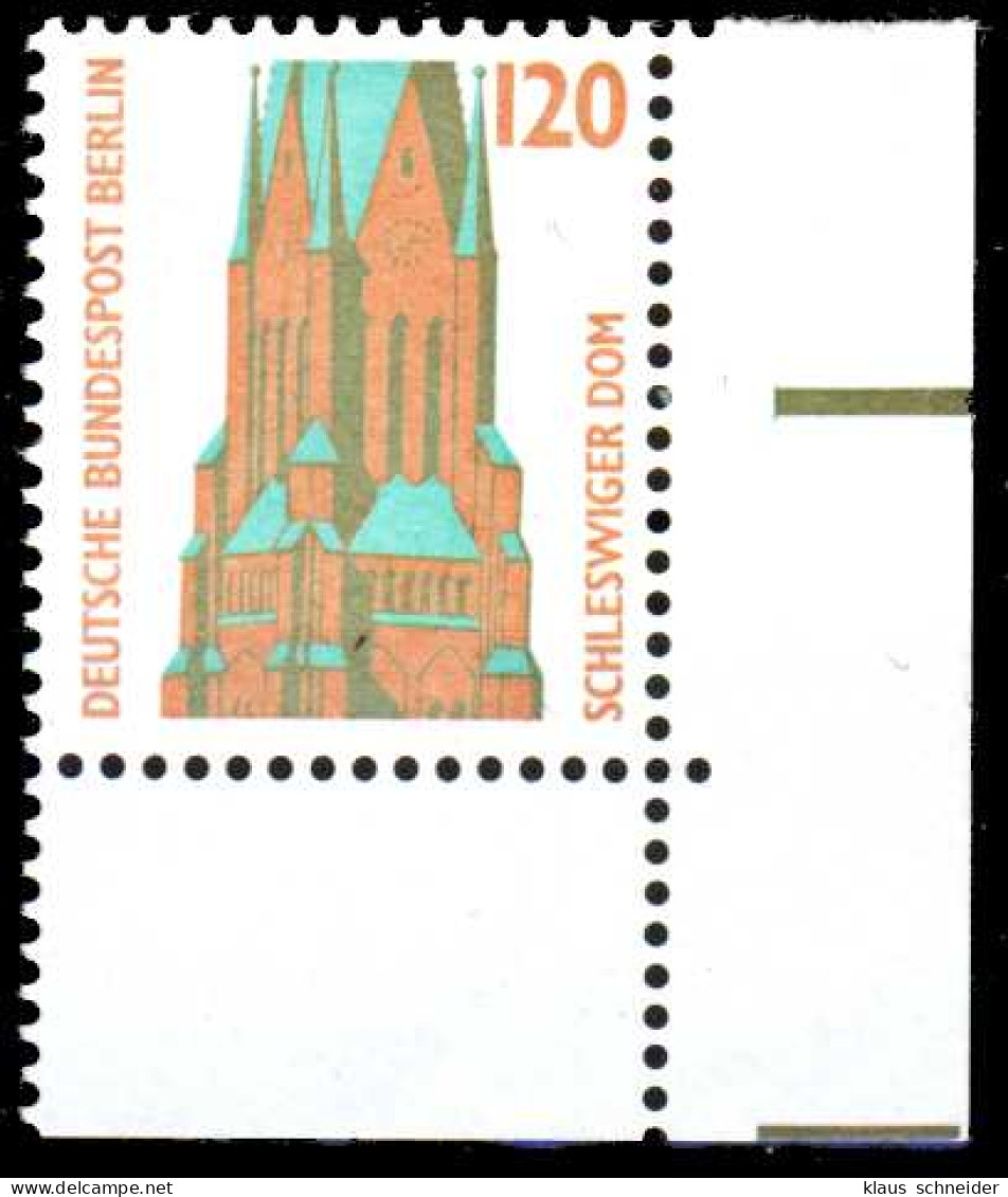 BERLIN DS SEHENSW Nr 815 Postfrisch ECKE-URE X1435CA - Unused Stamps