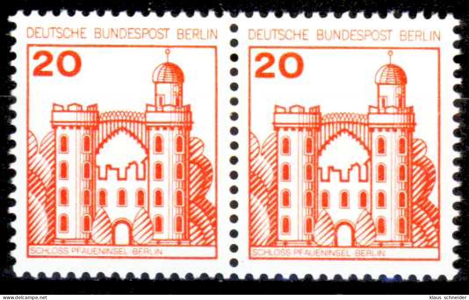 BERLIN DS BURGEN U. SCHLÖSSER Nr 533 Postfrisch WAAGR P S00F10A - Unused Stamps