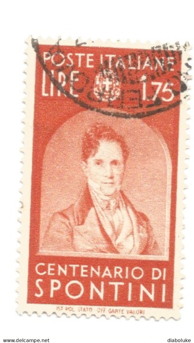 (REGNO D'ITALIA) 1937, CENTENARI DI UOMINI ILLUSTRI - Serie di 10 francobolli usati, annulli da periziare