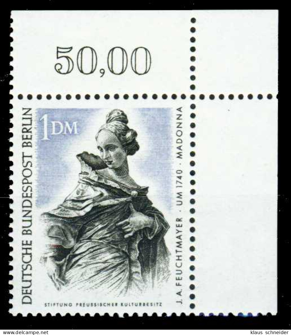 BERLIN 1967 Nr 307 Postfrisch ECKE-ORE X2BC9B6 - Unused Stamps
