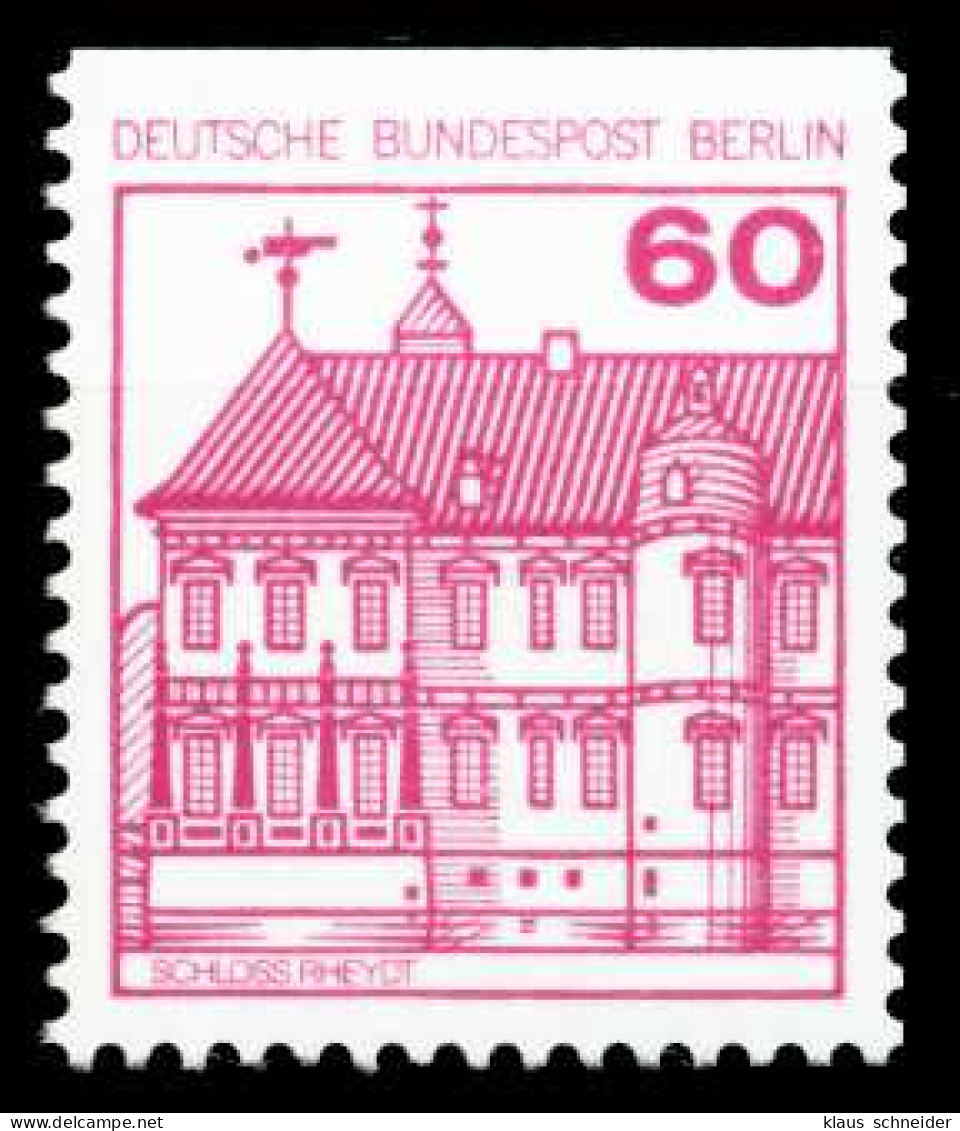 BERLIN DS BURGEN U. SCHLÖSSER Nr 611C Postfrisch S7F581A - Nuevos