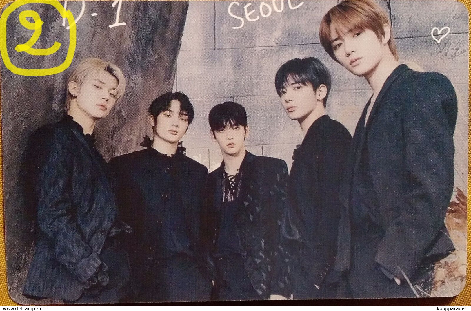 Photocard K POP Au Choix TXT Good Boy Gone Bad - Objetos Derivados