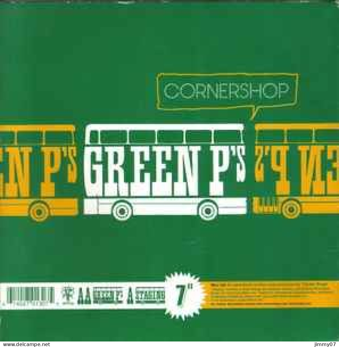 Cornershop - Staging / Green P's (7", Single) - Rock