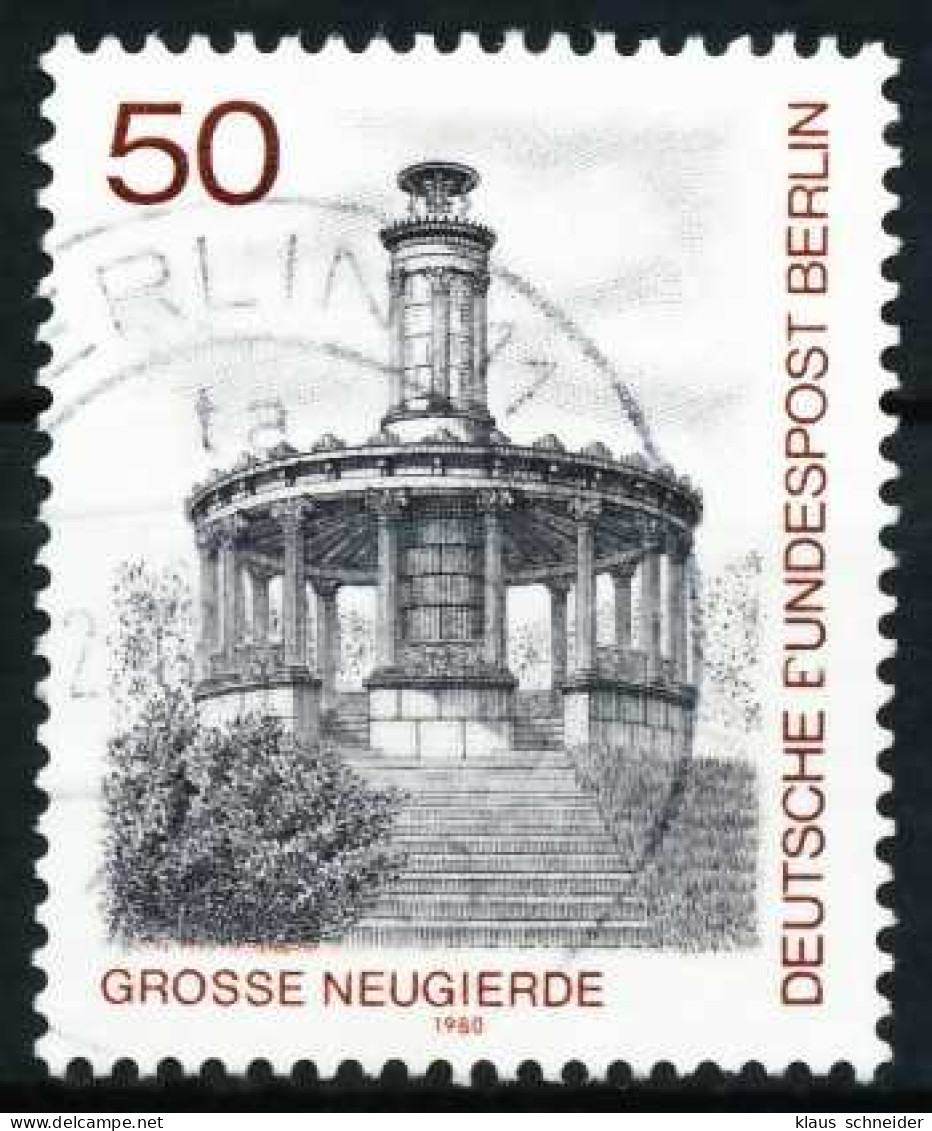 BERLIN 1980 Nr 635 Zentrisch Gestempelt X6210D2 - Used Stamps