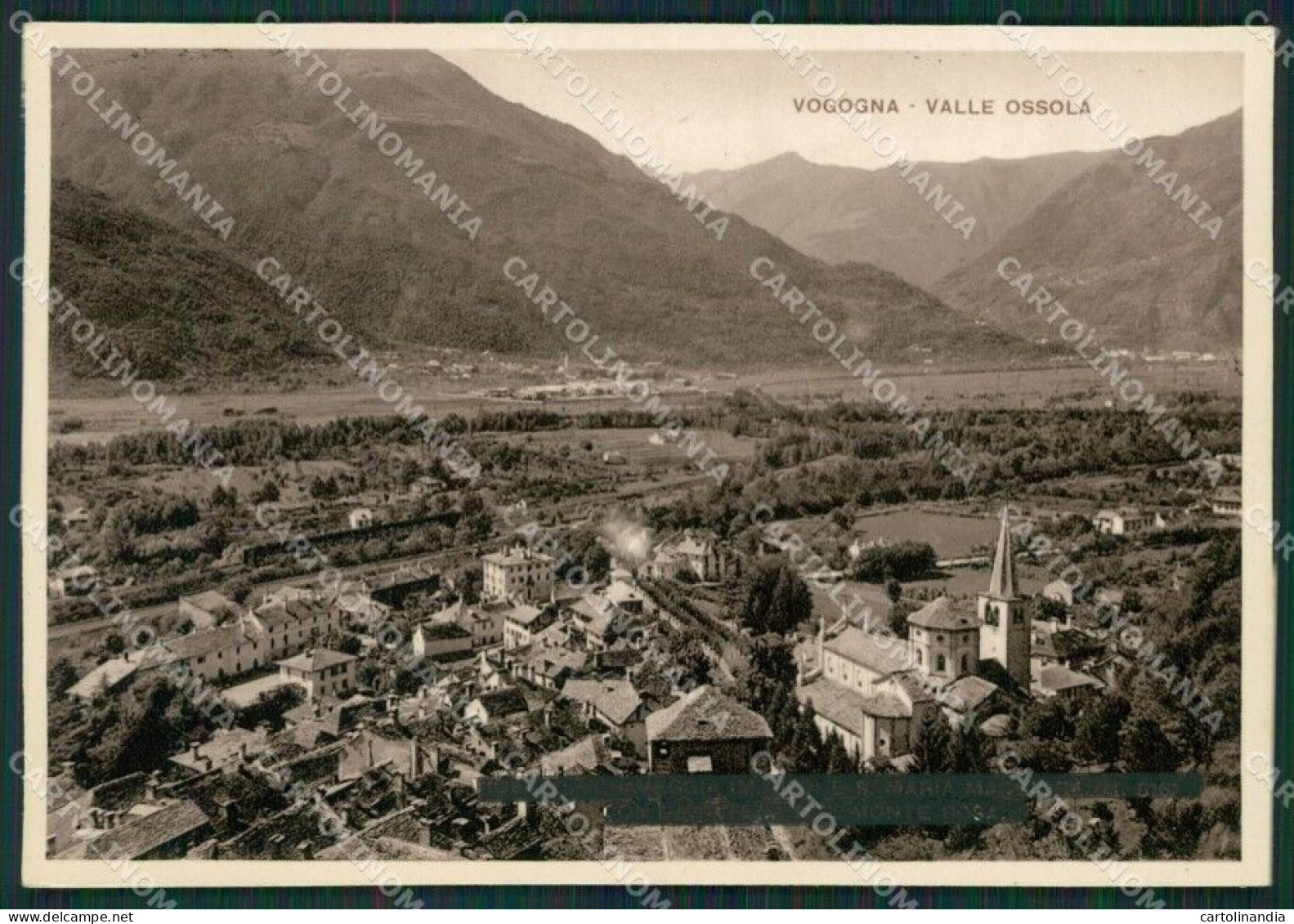 Verbania Vogogna PIEGHE Foto FG Cartolina KB2404 - Verbania