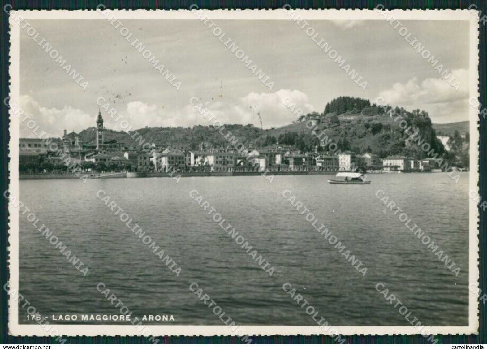 Novara Arona Lago Maggiore Foto FG Cartolina KB2421 - Novara