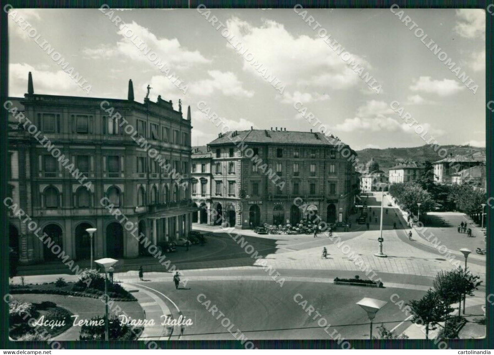 Alessandria Acqui Terme FORI Foto FG Cartolina KB2478 - Alessandria