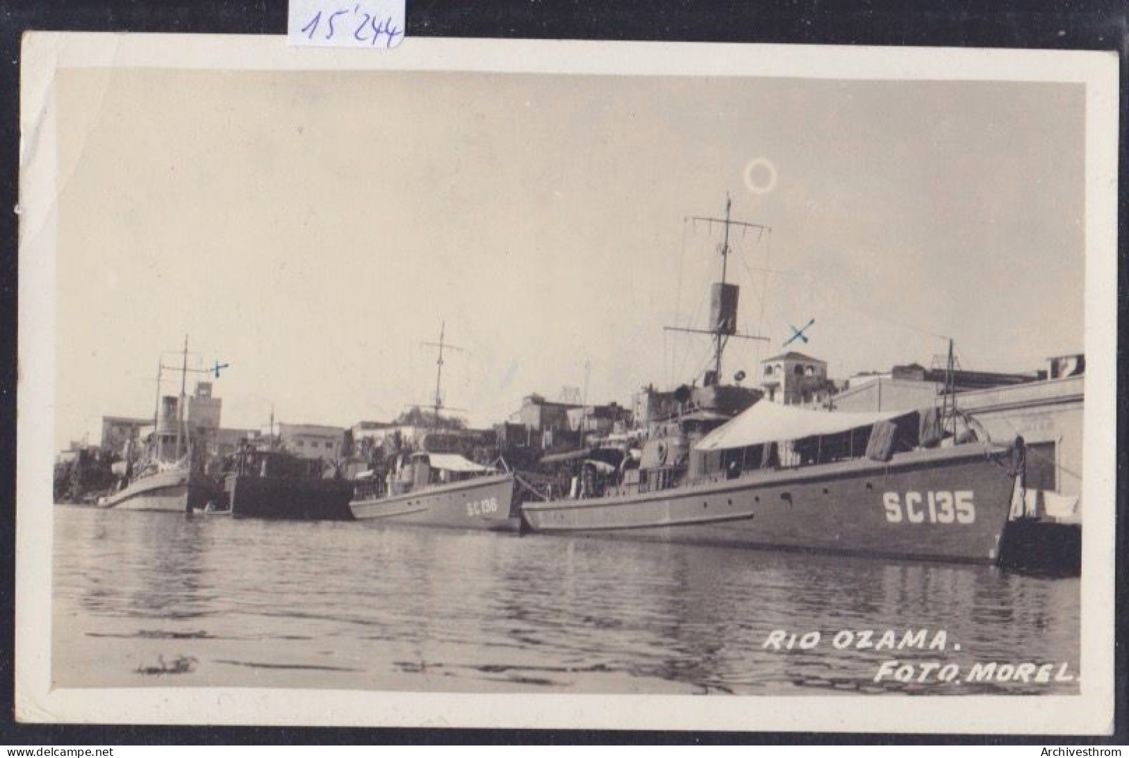 République Dominicaine - Saint-Dominique - Rio Ozama Et Bateaux à Quai - Ca 1920 (15'244) - Altri & Non Classificati