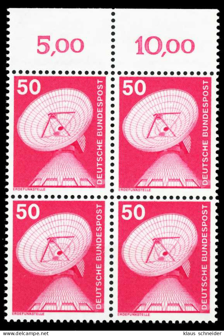 BRD DS INDUSTRIE U. TECHNIK Nr 851 Postfrisch VIERERBLO X6680FA - Unused Stamps