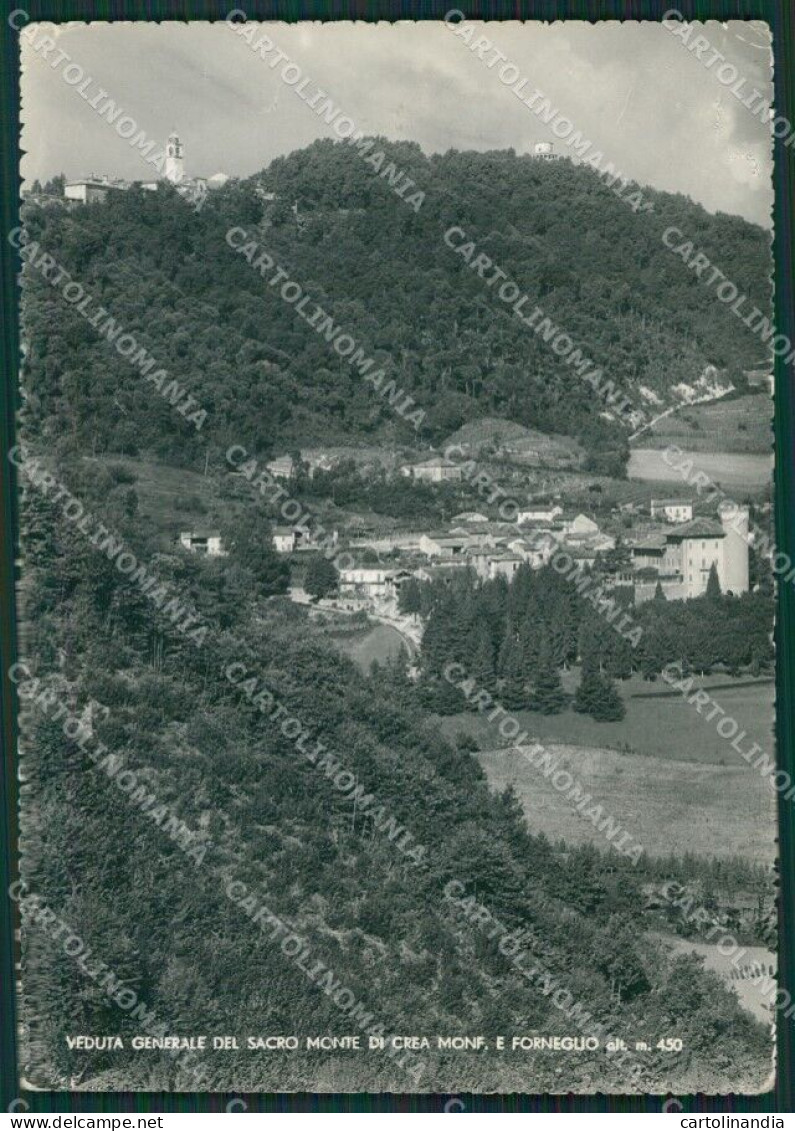 Alessandria Sacro Monte Di Crea Monferrato Forneglio Foto FG Cartolina KB2489 - Alessandria