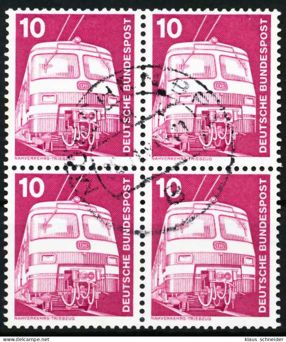 BRD DS INDUSTRIE U. TECHNIK Nr 847 Zentrisch Gestempelt VIER X66C2DA - Used Stamps