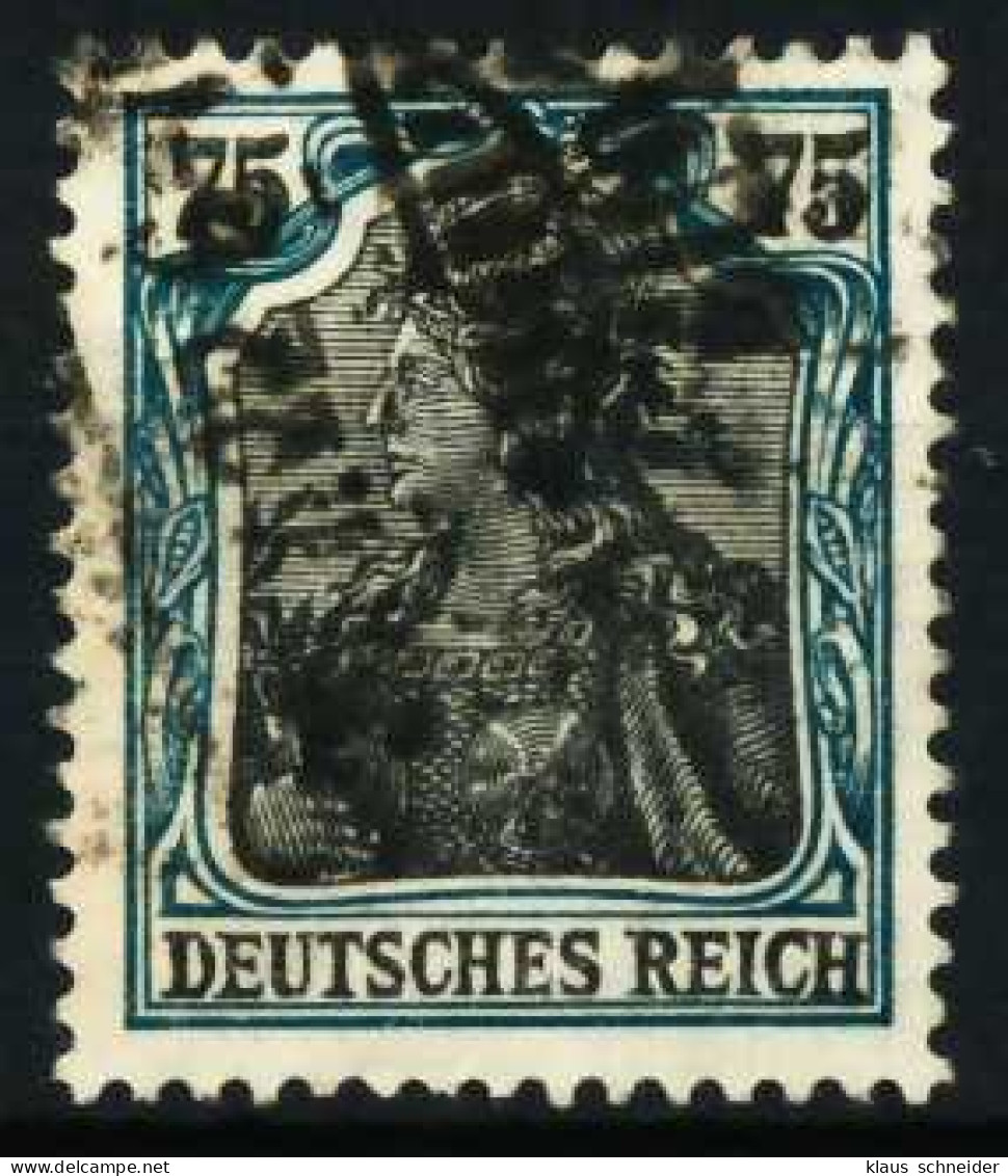 D-REICH GERMANIA Nr 104a Gestempelt X6871E2 - Gebruikt