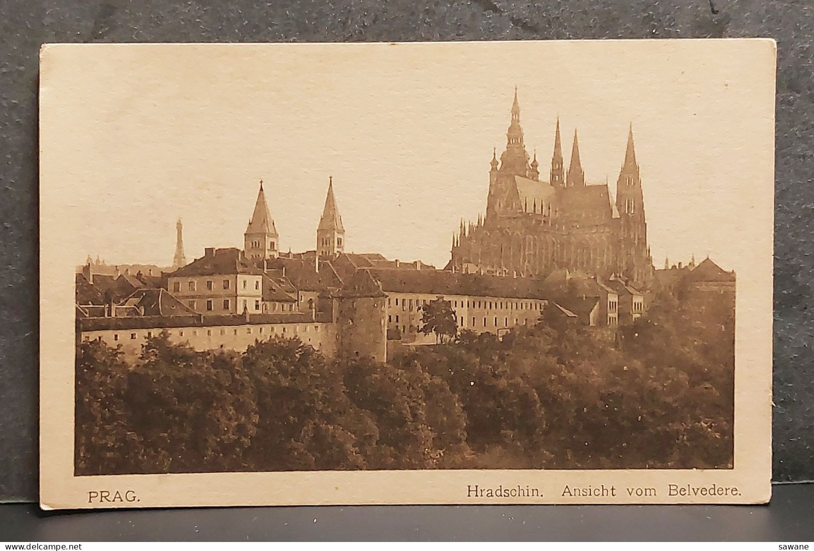 PRAG , HRADSCHIN , ANSICHT VOM BELVEDERE , A60N - Tschechische Republik