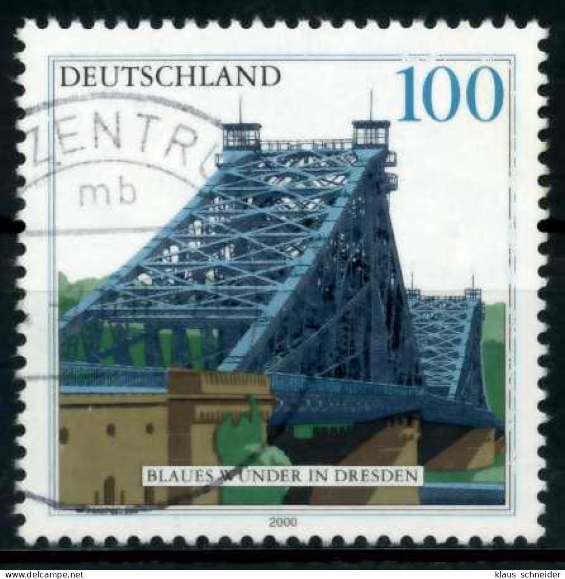 BRD 2000 Nr 2109 Zentrisch Gestempelt X6D8C56 - Used Stamps