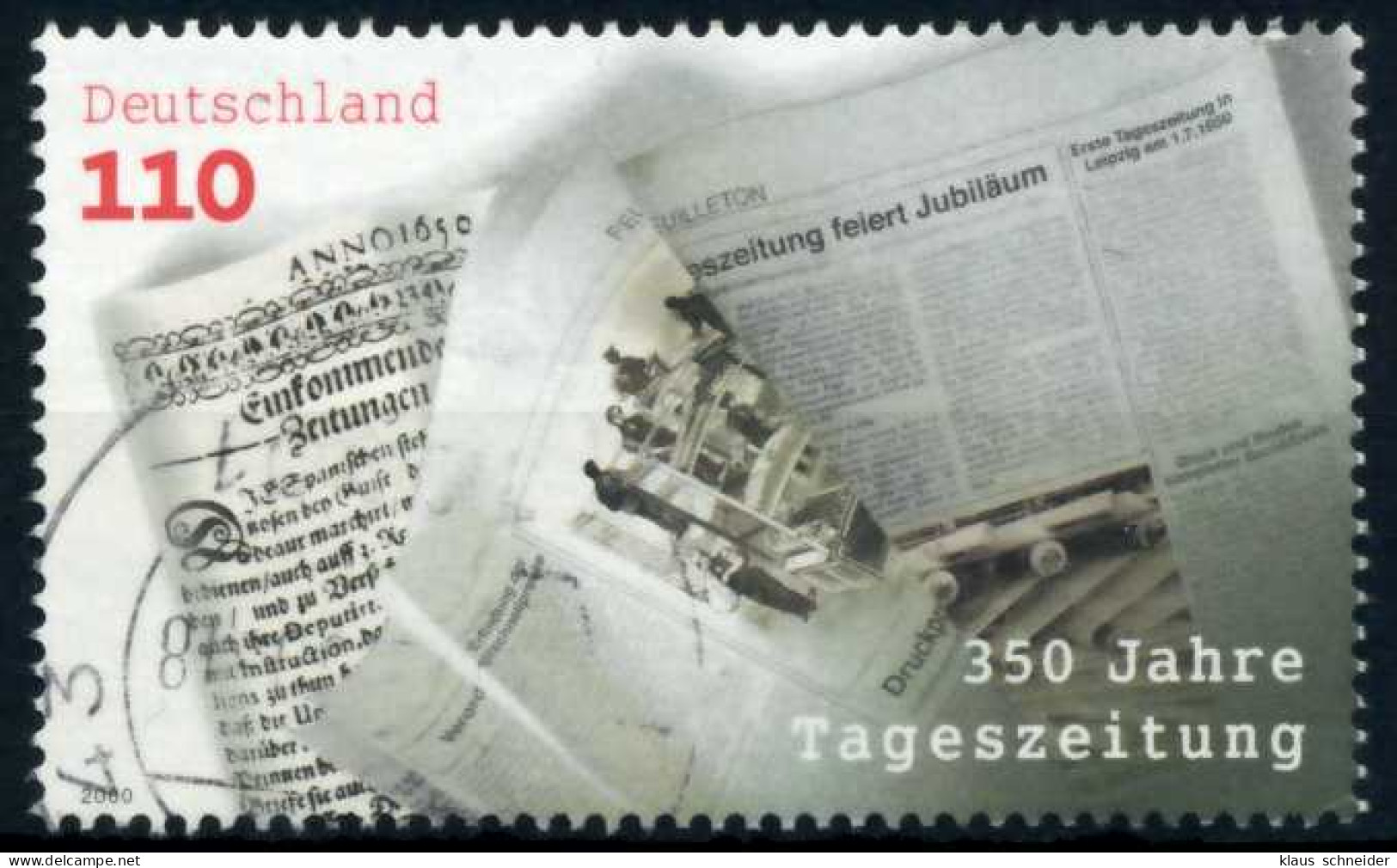 BRD 2000 Nr 2123 Zentrisch Gestempelt X6D8DF2 - Used Stamps