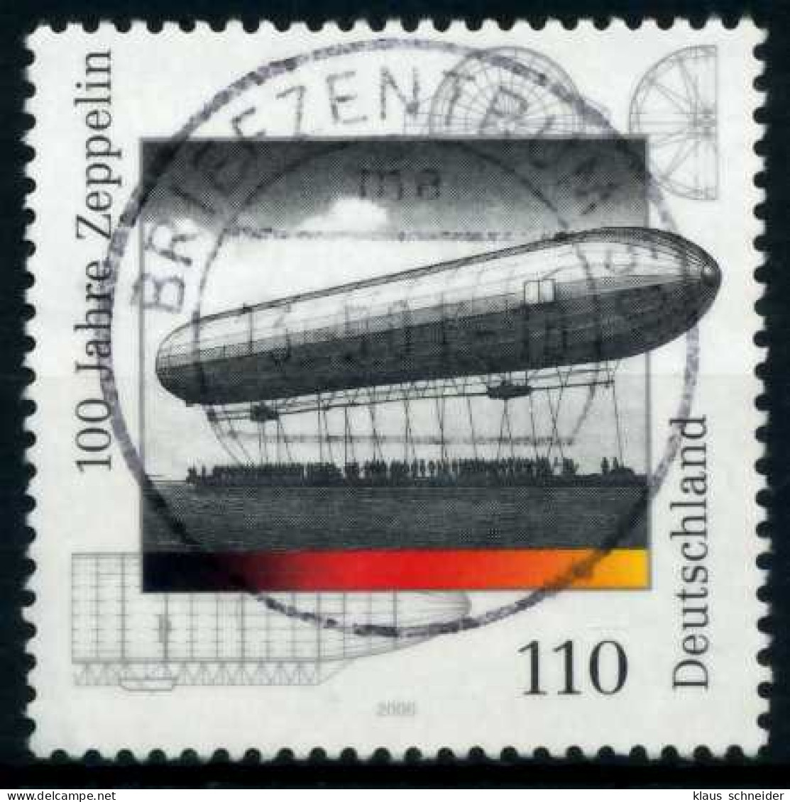 BRD 2000 Nr 2128 Zentrisch Gestempelt X6D8E76 - Used Stamps