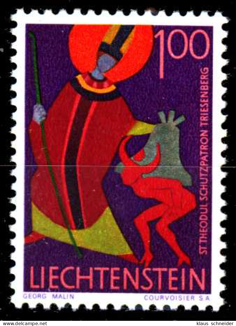 LIECHTENSTEIN 1967 Nr 493 Postfrisch SB42CF6 - Ungebraucht