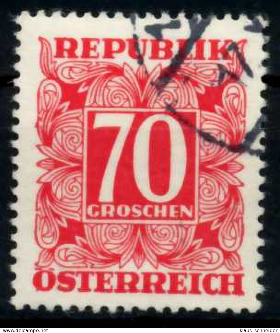 ÖSTERREICH PORTOMARKEN Nr 244x Gestempelt X6F284E - Postage Due