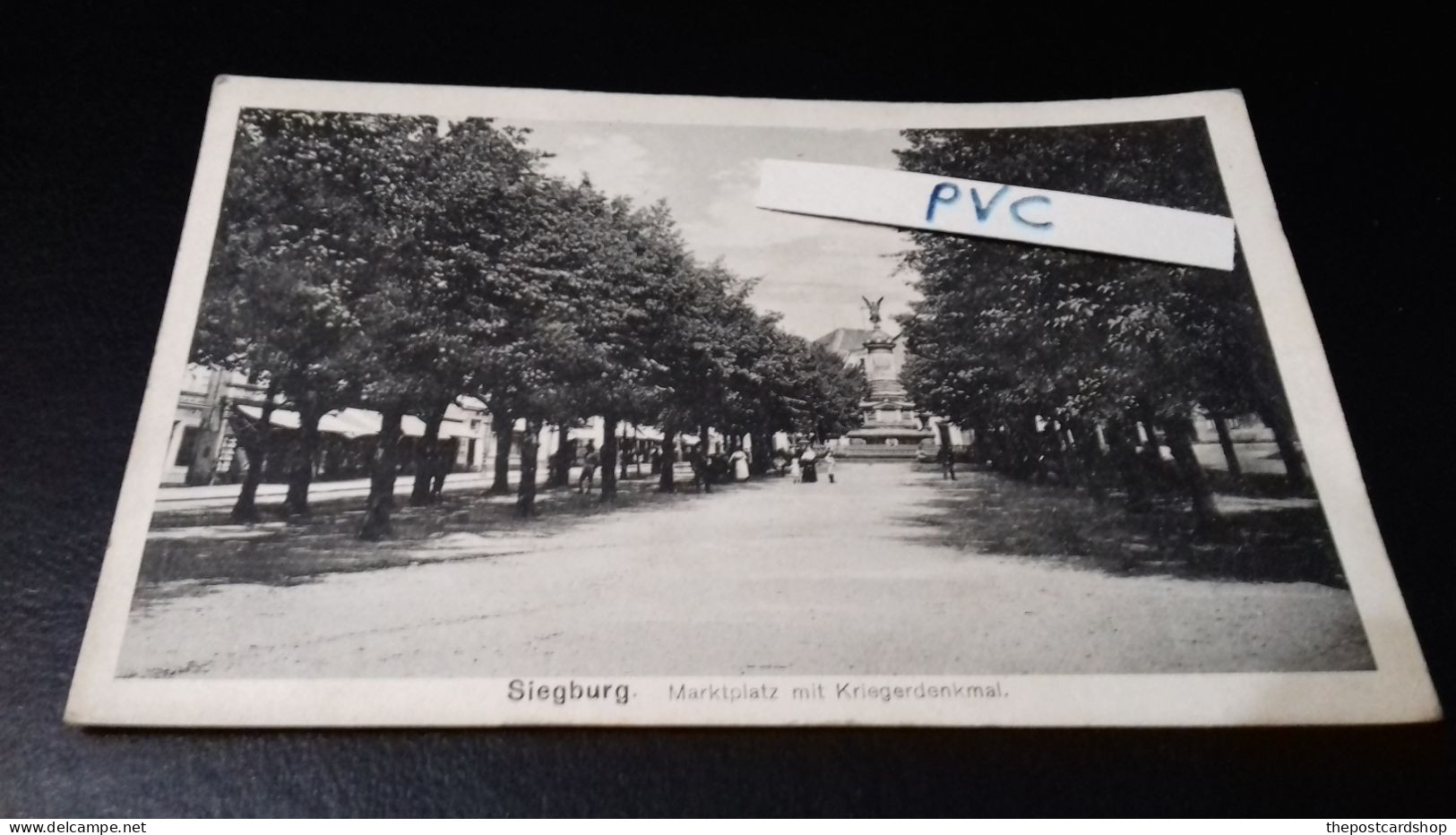 GERMANY Siegburg, Marktplatz Mit Dem Kriegerdenkmal UNUSED - Siegburg