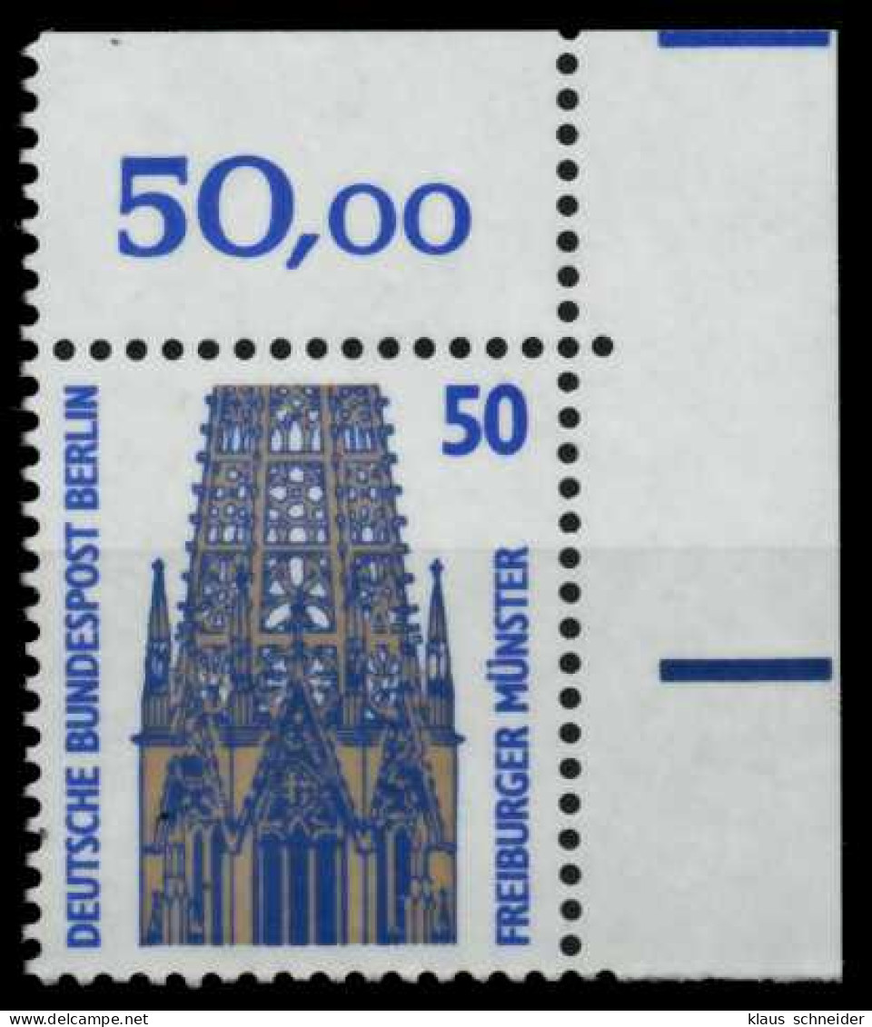BERLIN DS SEHENSW Nr 794 Postfrisch ECKE-ORE X702CCE - Unused Stamps