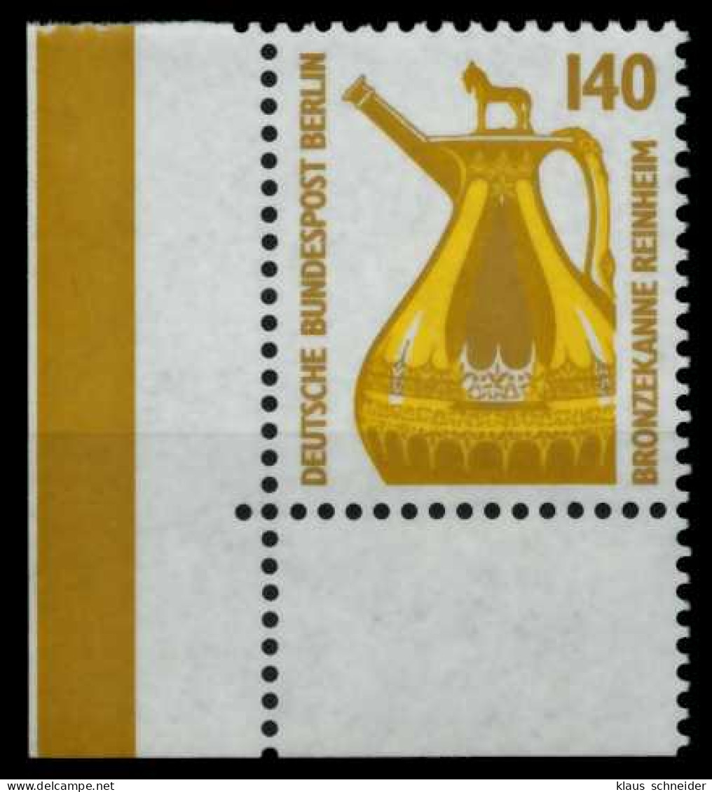 BERLIN DS SEHENSW Nr 832 Postfrisch ECKE-ULI X702D2A - Unused Stamps