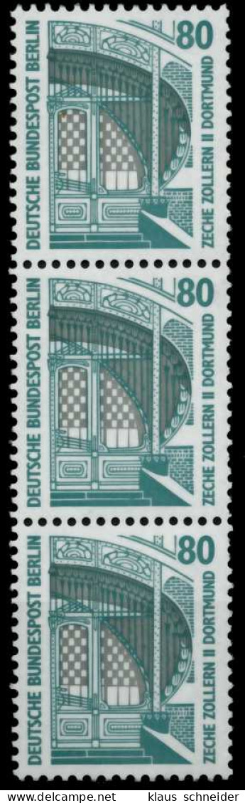 BERLIN DS SEHENSWÜRDIGKEITEN Nr 796R Postfrisch 3ER STR X702D56 - Unused Stamps