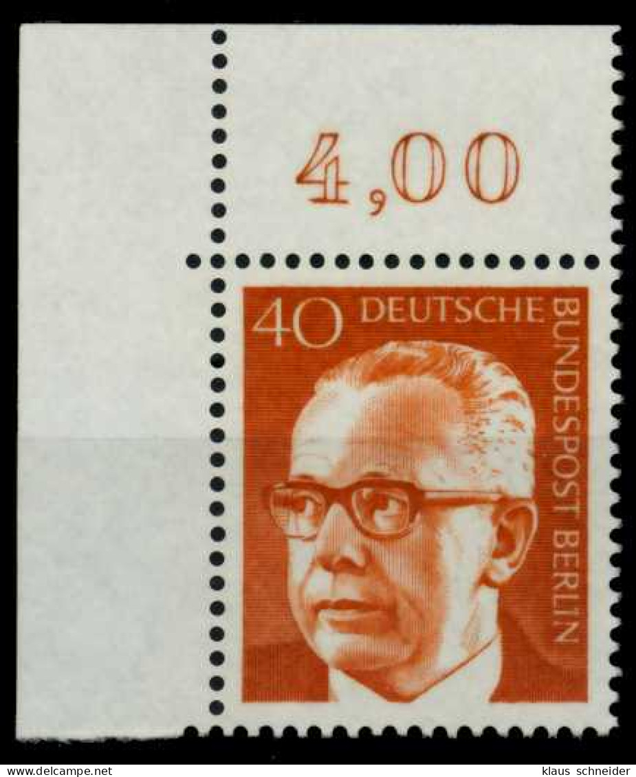 BERLIN DS HEINEM Nr 364 Postfrisch ECKE-OLI X707E56 - Unused Stamps